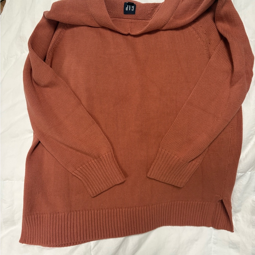GAP Rust Button-Up Cardigan NWT - image 4